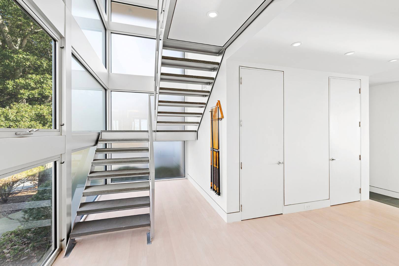 Stairs to master suite
