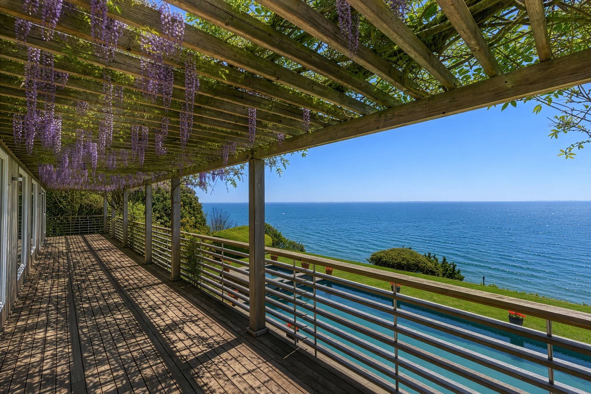 Balcony Running the Span of the Home